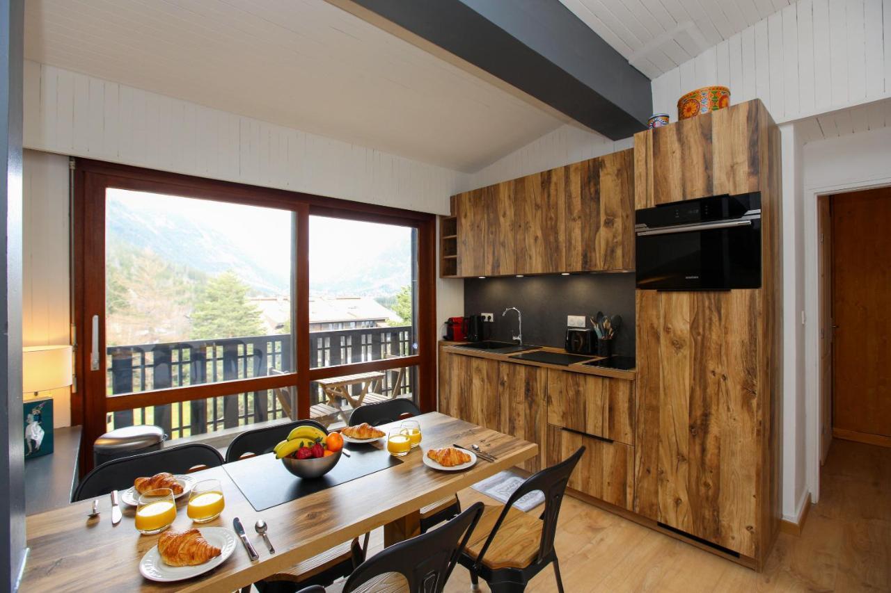 Apartmán Superbe T3 En Face Du Brevent, Chamonix Exteriér fotografie